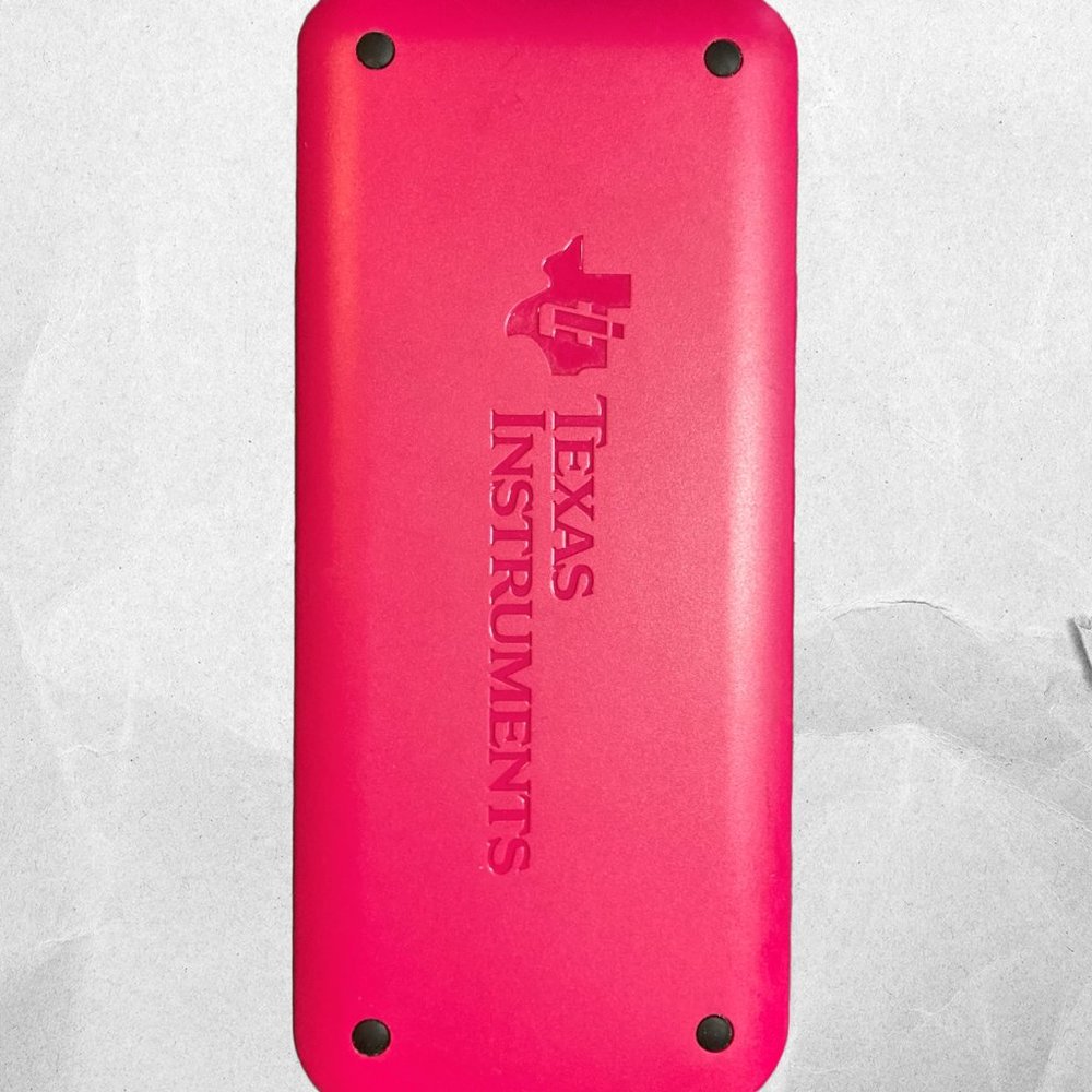 Pink Texas Instruments ti-84 Plus CE